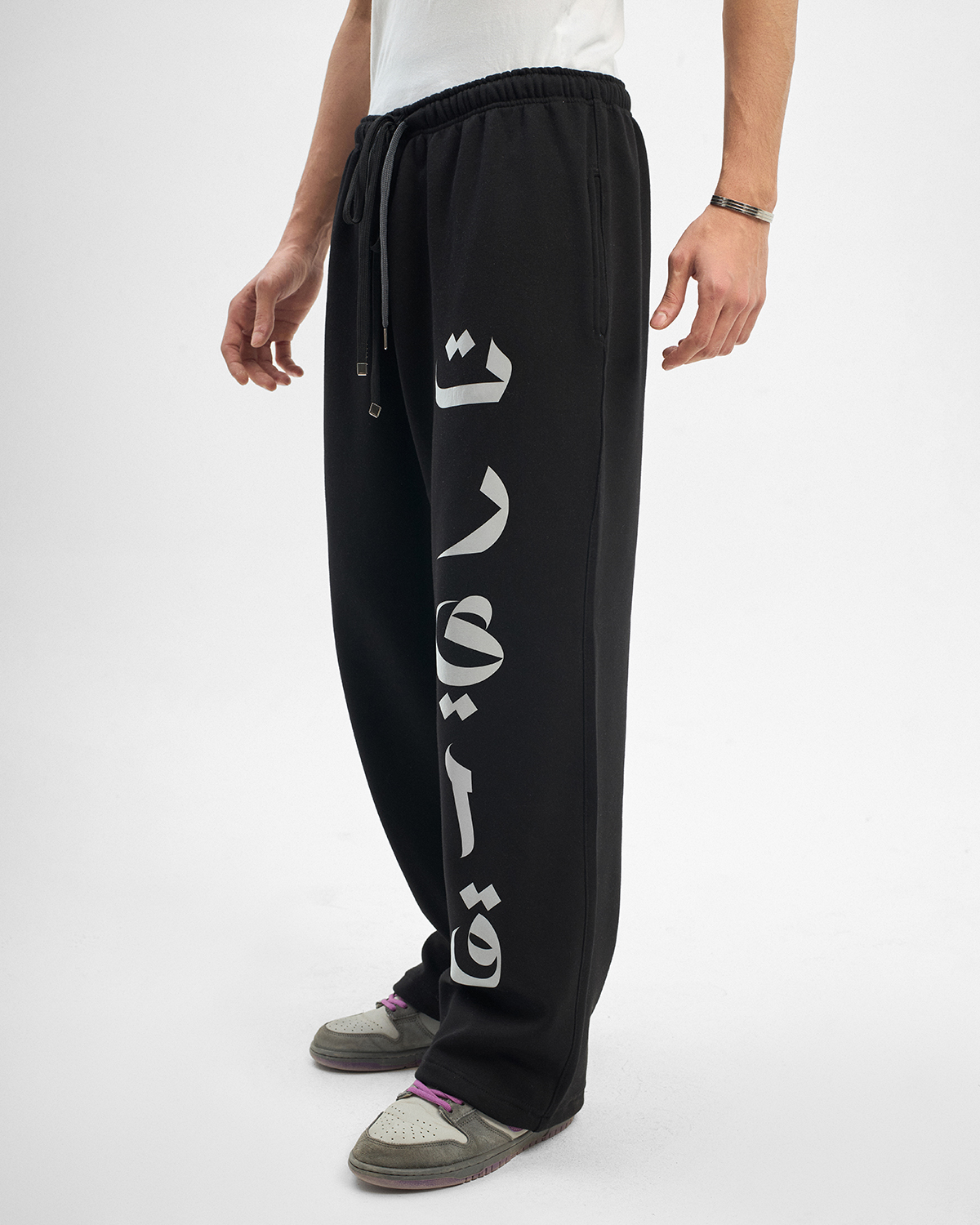 Teryaq reflective oversized sweatpants - صورة 3